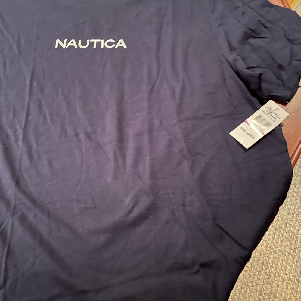 NWT Nautica Dark Blue Tee